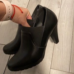 Black booties